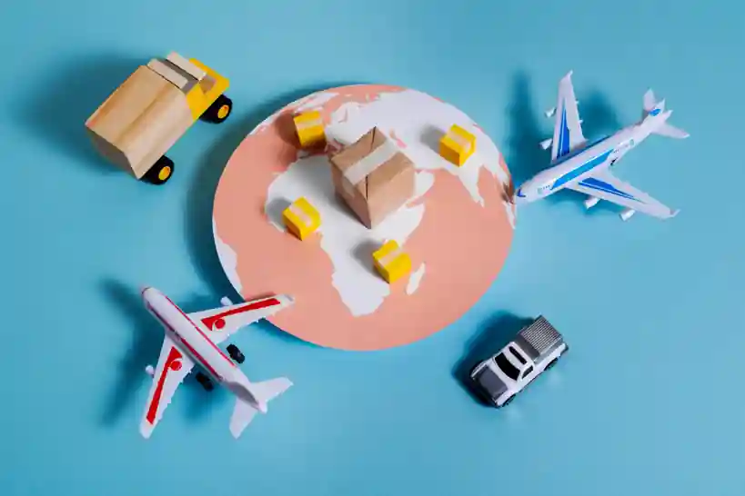 International courier service for food items